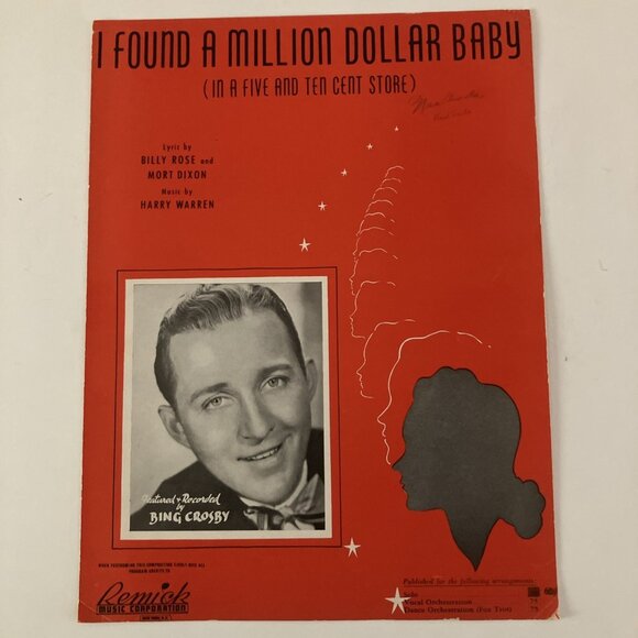 1930s Vintage Sheet Music Hallelujah I’m a Bum Andrew Sisters Crosby Nelson Eddy - Picture 8 of 16